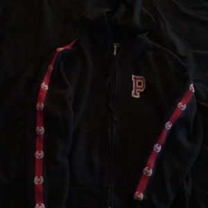 VS Pink zip up hoodie